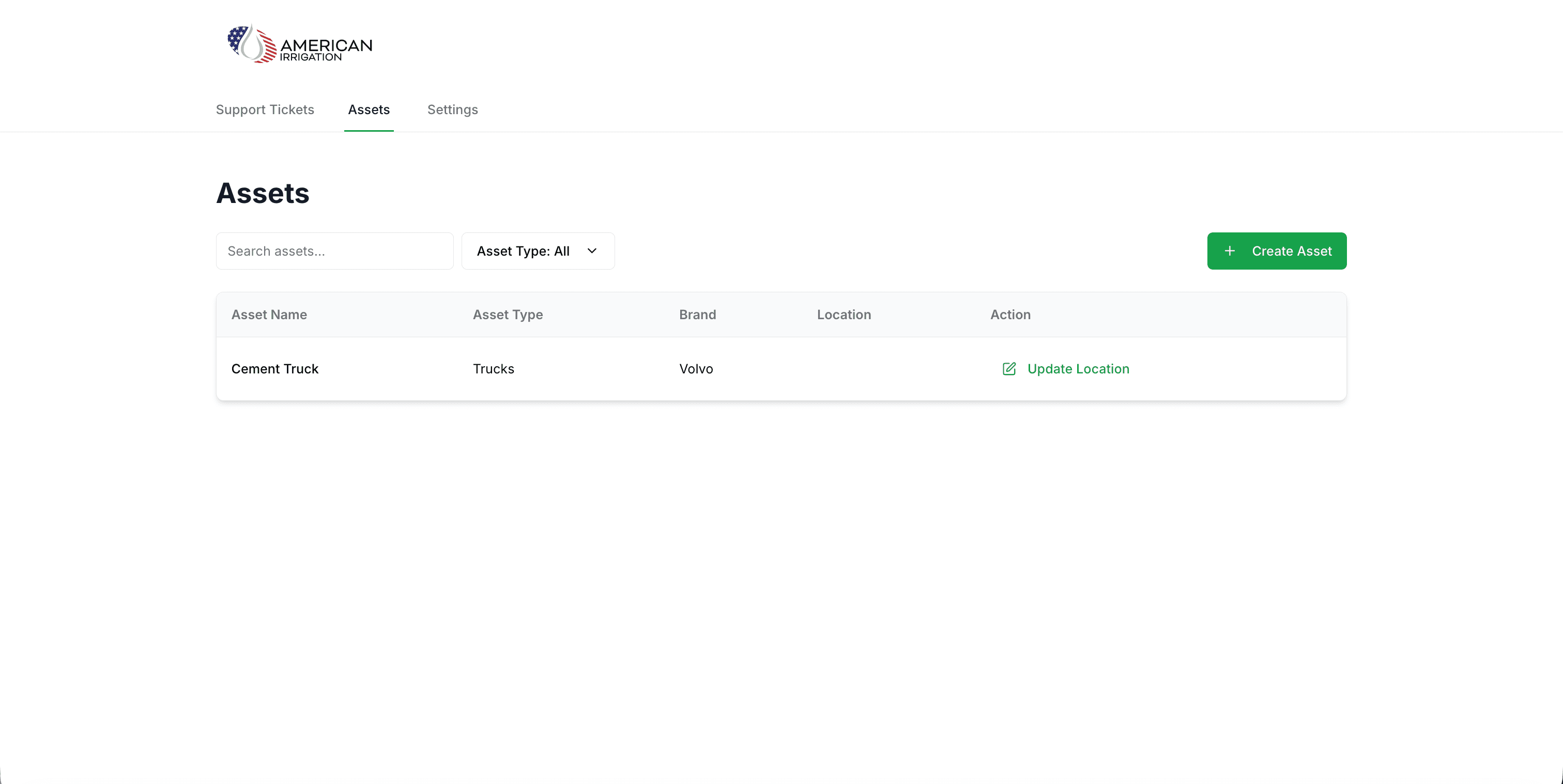 Asset Tracking - Screenshot 1