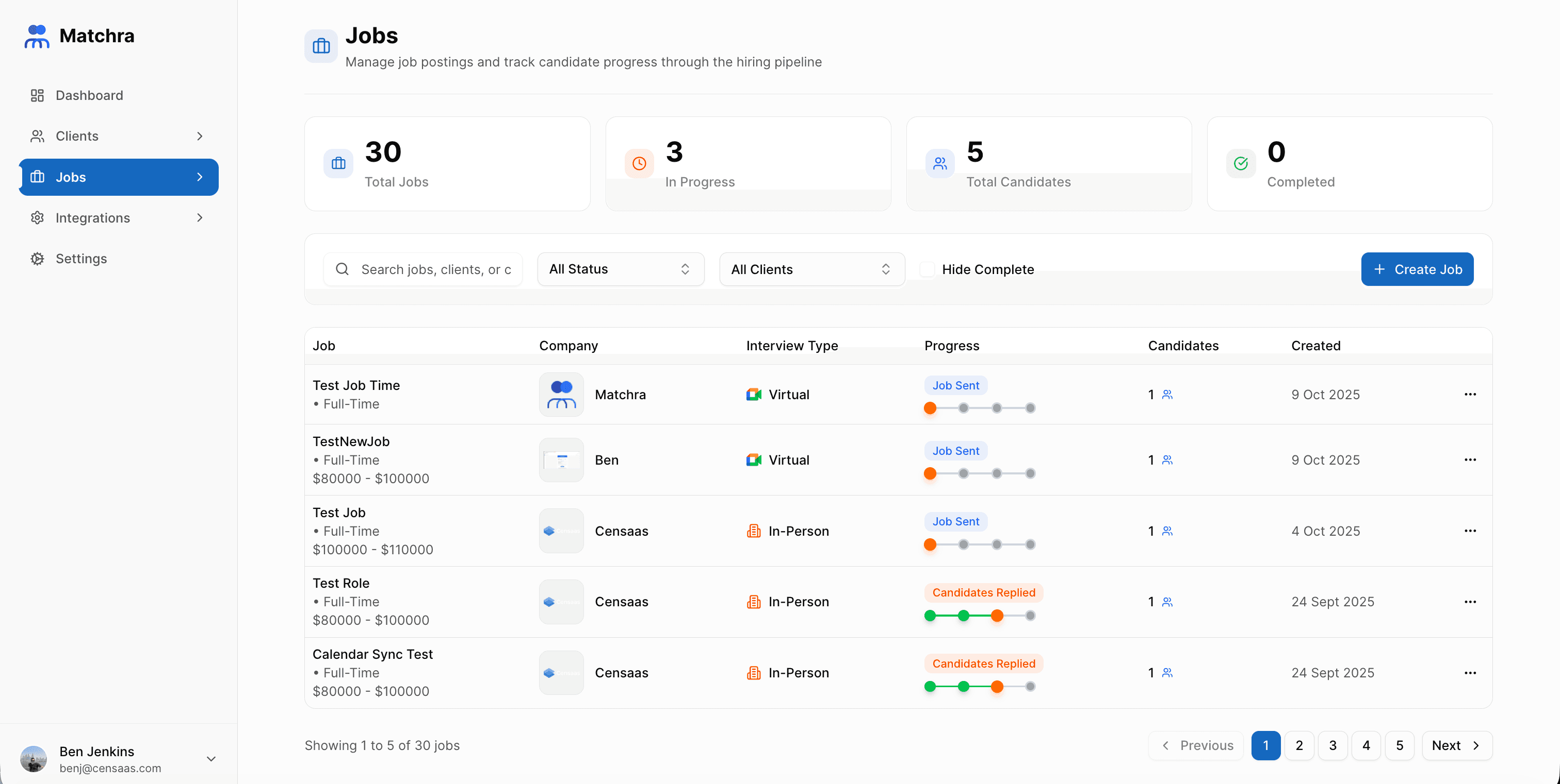 Progress Tracking - Screenshot 1