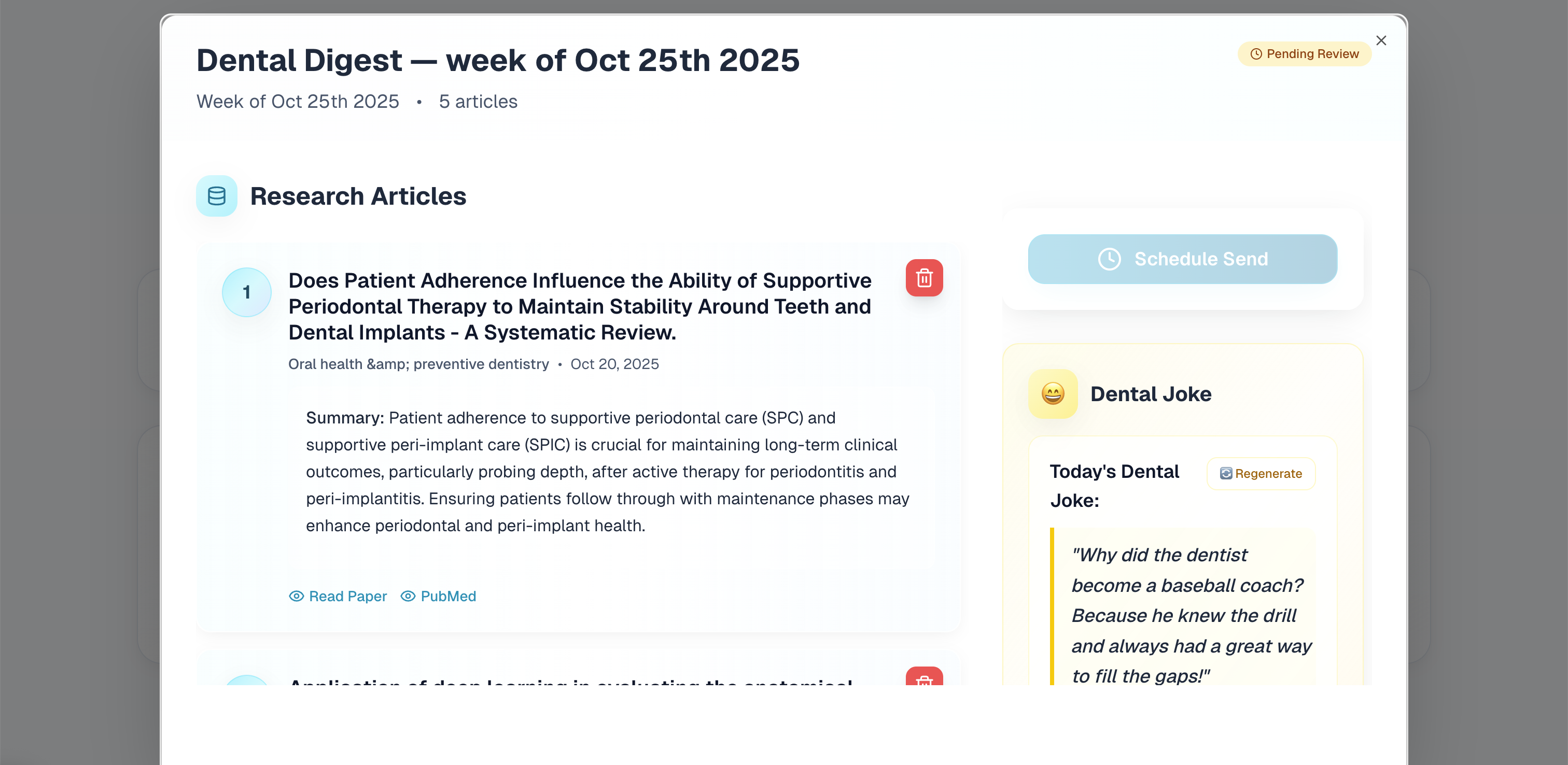 DentalPaper screenshot 6